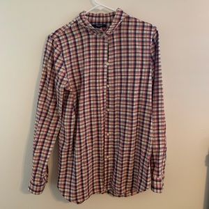Madewell multi color button up